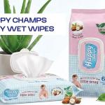 Baby Wet Wipes for Newborns | 99% Purified Water, Alcohol-Free Wipes with Almond Oil & Shea Butter | Gentle Moisturizing Baby Wipes for Sensitive Skin | Pack Of 2 X 60 Count